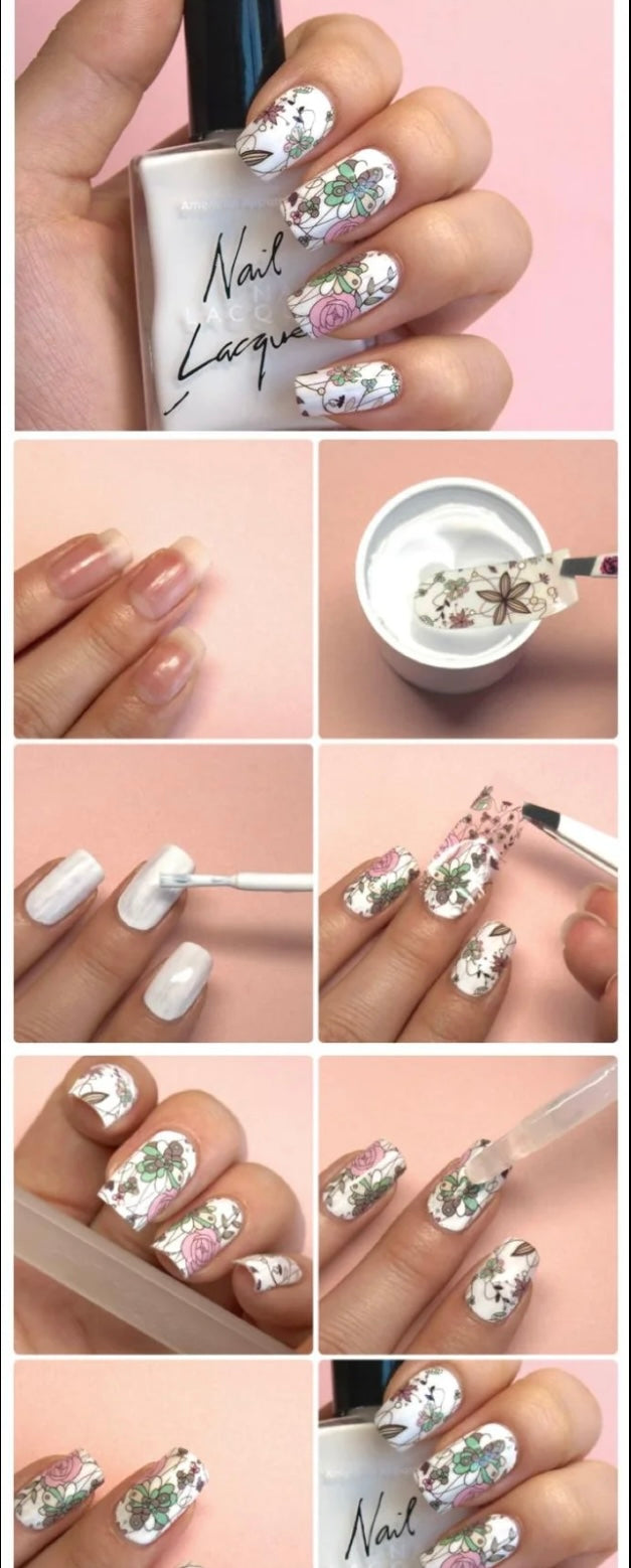 Yungblud Water SLIDE NAIL DECAL